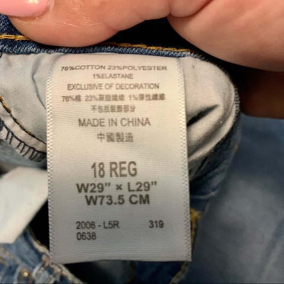 Slim Levi’s Jeans- Boys 18 - Picture 4 of 6